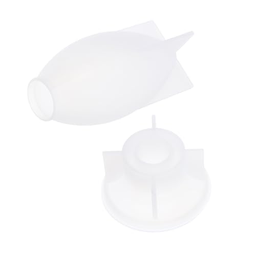 HAPINARY Premium Hitzebeständiges Silikon Gießform Lampen Epoxidharzform mit Sockel Vielseitig für Kerzen Seifen Blumen und DIY Licht-dekorationen Einfach Entformbar Langlebig HAPINARY Premium Hitzebeständiges Silikon Gießform Lampen Epoxidharzform mit Sockel Vielseitig für Kerzen Seifen Blumen und DIY Licht-dekorationen Einfach Entformbar Langlebig von HAPINARY