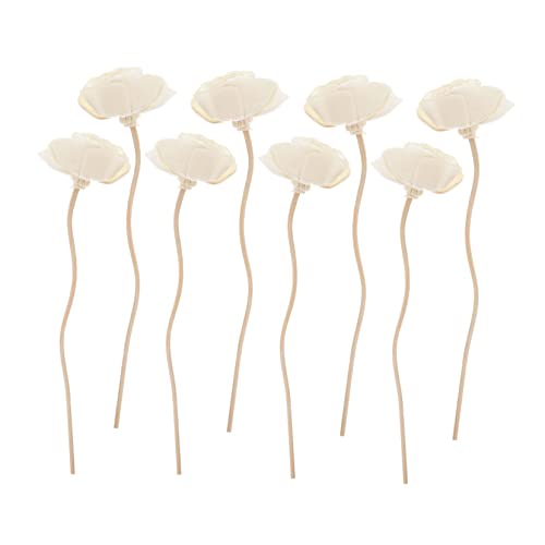 HAPINARY 8Stücke Aromatherapie Rattan-stäbe für Diffusoren Duftstäbchen aus Rattan mit Blumen-Design Aromatherapy Zubehör zur Raumduft-verstärkung HAPINARY 8Stücke Aromatherapie Rattan-stäbe für Diffusoren Duftstäbchen aus Rattan mit Blumen-Design Aromatherapy Zubehör zur Raumduft-verstärkung von HAPINARY