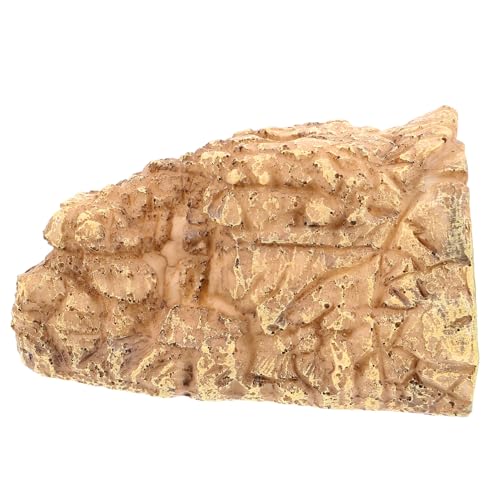 HAPINARY Reptilien Versteck aus Resin Sicheres Versteck Höhle und Sonnenplatz für Schildkröten und Reptilien Natürliche Terrarien Dekoration für Aquarien und Terrarien Graue Felsoptik HAPINARY Reptilien Versteck aus Resin Sicheres Versteck Höhle und Sonnenplatz für Schildkröten und Reptilien Natürliche Terrarien Dekoration für Aquarien und Terrarien Graue Felsoptik von HAPINARY
