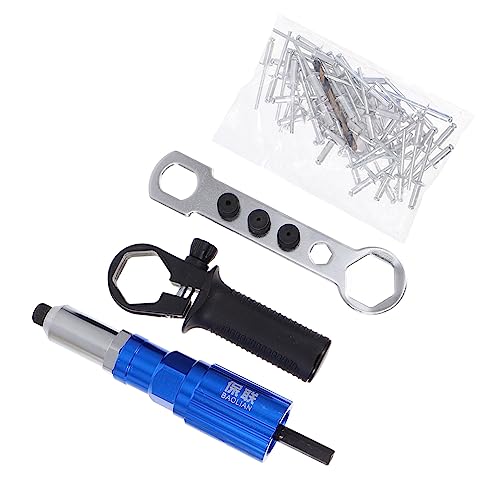 HAPINARY Rivet Adapter aus Metall aluminiumlegierung Elektrisch mit Zugnieten und Spiralbohrer Robuster Kernzieh conversion connector für Elektornietpistolen Zeitsparend und Langlebig HAPINARY Rivet Adapter aus Metall aluminiumlegierung Elektrisch mit Zugnieten und Spiralbohrer Robuster Kernzieh conversion connector für Elektornietpistolen Zeitsparend und Langlebig von HAPINARY