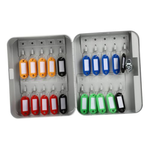 HAPINARY Schlüsselbox Wandmontage Schlüssel Slots Stabil Abschließbar Sicherheits Schlüsselsafe für Zuhause Büro Schlüsselaufbewahrung Organizer HAPINARY Schlüsselbox Wandmontage Schlüssel Slots Stabil Abschließbar Sicherheits Schlüsselsafe für Zuhause Büro Schlüsselaufbewahrung Organizer von HAPINARY