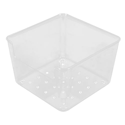 HAPINARY Transparente Memo Pad Halter Aufbewahrungsbox aus Robustem Kunststoff Multifunktionaler Organizer für Bürobedarf und Schreibtisch Praktischer Notizblockspender und Stifthalter von HAPINARY