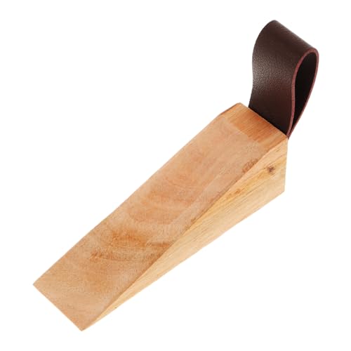 HAPINARY Türstopper aus Massivem Buchenholz Robuste Türkeile für Jugendschutz Umweltfreundliches Material Installieren Schlagfest von HAPINARY