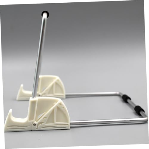 HAPINARY Verstellbarer Tragbarer Whiteboard Ständer mit Tablet Halter Faltbarer Desktop Easel für Kleine Schreibtafeln Leicht Abnehmbar für Büro Zuhause und Unterwegs von HAPINARY