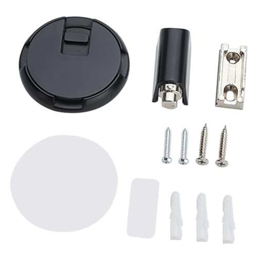 HAPINARY Verstellbarer Unsichtbarer Türstopper aus Metall für Türboden Verstellbarer Bodentürhalter zur Wand und Bodenschutzmontage Langlebiger Türfänger für Zimmer und Badezimmer von HAPINARY