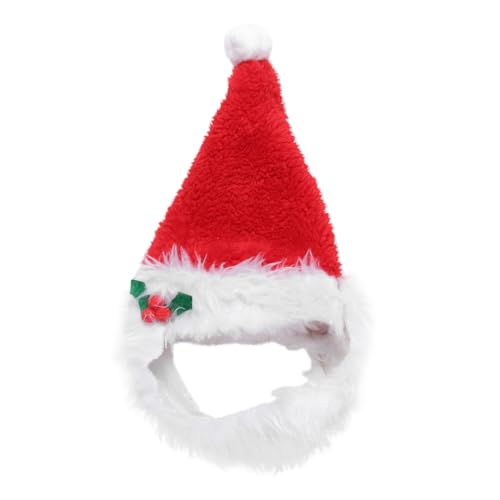 HAPINARY Verstellbares Haustier Weihnachtskragen mit Buntem Band Leichtes Cosplay Hundekostüm für Weihnachten Verstellbar Komfortabel für Kleine und Mittlere Hunde und Katzen von HAPINARY