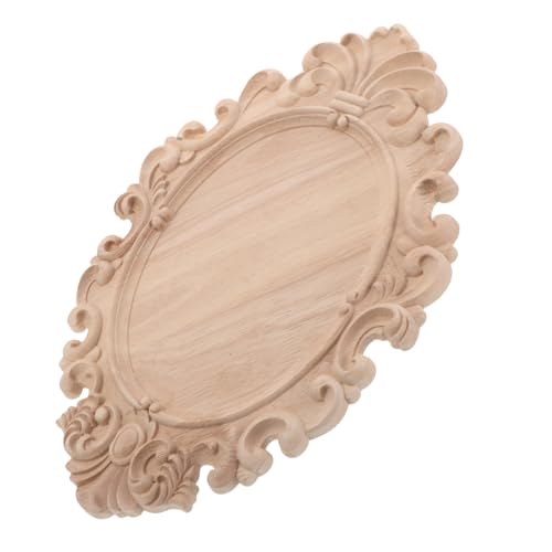 HAPINARY Wanddekor Aufkleber Applikationen Vintage Onlay Schnitzereien Verzierungen Rustikale Ornamente Und Holz Europäische Unbemalte Dekorationen Onlays Geschnitzte Türen Holz HAPINARY Wanddekor Aufkleber Applikationen Vintage Onlay Schnitzereien Verzierungen Rustikale Ornamente Und Holz Europäische Unbemalte Dekorationen Onlays Geschnitzte Türen Holz von HAPINARY