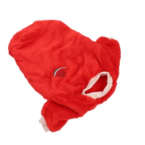 HAPINARY Warme Hundejacke mit Weichem Fleece Atmungsaktiv und Bequem für Kleine bis Mittelgroße Hunde Modisches Haustier Outfit für Herbst und Winter Einfach Anzuziehen in Rot XXL HAPINARY Warme Hundejacke mit Weichem Fleece Atmungsaktiv und Bequem für Kleine bis Mittelgroße Hunde Modisches Haustier Outfit für Herbst und Winter Einfach Anzuziehen in Rot XXL von HAPINARY
