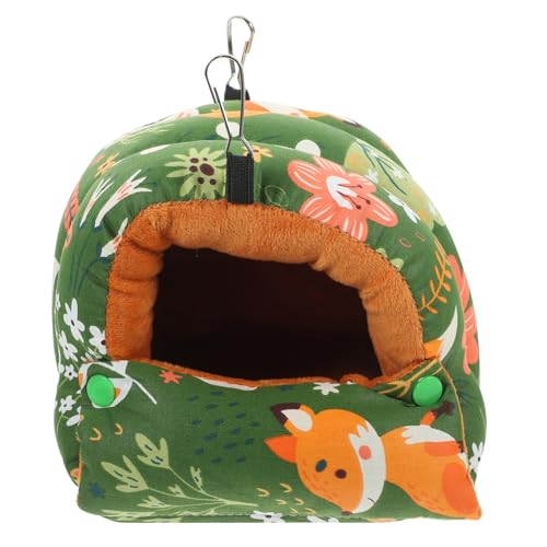 HAPINARY Warmes Vogelnest Aus Baumwolle Vogelhängematte Für Käfig Gemütliches Vogelbett Zum Aufhängen Für Winter von HAPINARY