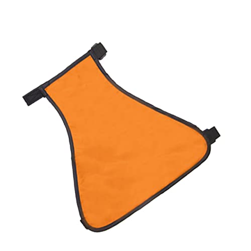 HAPINARY Wasserdichter Leichter Hunde Regenmantel mit Verstellbarem Bauchschutz Atmungsaktiv und Komfortabel Geeignet für Kleine Hunde und Welpen Orange S von HAPINARY