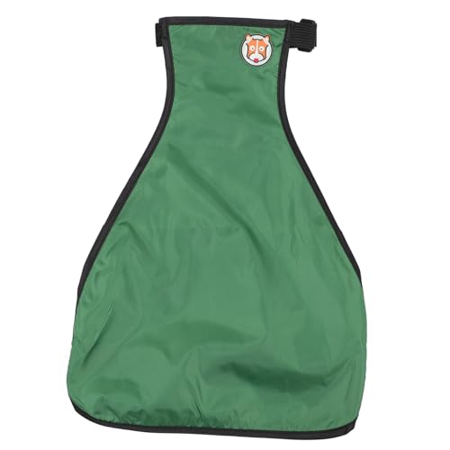 HAPINARY Wasserdichter Verstellbarer Hunderegenmantel aus Leichtem Atmungsaktiv und Komfortabel mit Verstellbaren Hals und Hüftgurten für und bei Regen Grün von HAPINARY