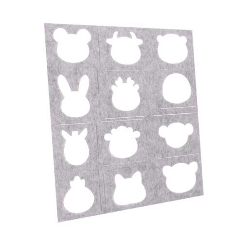 HAPINARY Wollfilz Applikationsschablone DIY Filzmodell für Kreative Bastelprojekte Vielseitig Einsetzbar für Anfänger Verschiedenen Mustern und Stilen HAPINARY Wollfilz Applikationsschablone DIY Filzmodell für Kreative Bastelprojekte Vielseitig Einsetzbar für Anfänger Verschiedenen Mustern und Stilen von HAPINARY