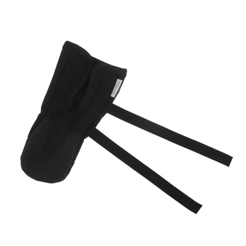 HAPINARY wasserdichte Fußabdeckung für Haustiere Hundesocken für große Hunde Hundesocken für Pfoten Anti-Licking wasserdichte Welpenstiefel Greiferhundschuhe Polyester Schwarz von HAPINARY