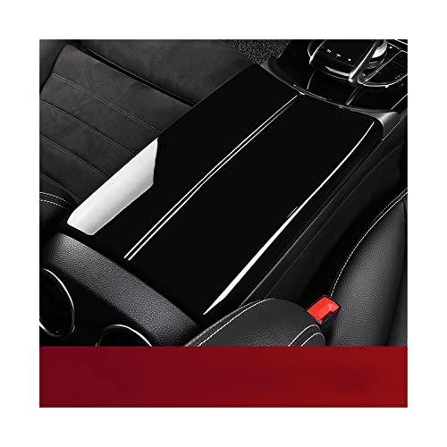 HAPIWIY Nonuinz Für Mercedes Für Benz C Klasse W205 2015-2020 Auto Interior Center Armlehne Box Konsole Box Lagerung Box Trim Abdeckung Armlehnen-Aufbewahrungsbox (Color : GLC C Class W205 Black) von HAPIWIY