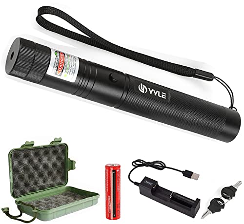HAPPOYEER Hochleistungs-Professionelle Taschenlampe | Aufladbare taktische Taschenlampe | Remote Outdoor-Sportlampe mit Handtasche von HAPPOYEER