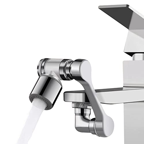 Drehbarer Wasserhahn Aufsatz Verlängerung mit Filterelement, 1080 Grad Multifunktionaler Verlängerungshahn Rotierender Wasserhahn, Schwenkbarer Faucet Extender für Bad Küche Drehbarer Wasserhahn Aufsatz Verlängerung mit Filterelement, 1080 Grad Multifunktionaler Verlängerungshahn Rotierender Wasserhahn, Schwenkbarer Faucet Extender für Bad Küche von HAPPUP