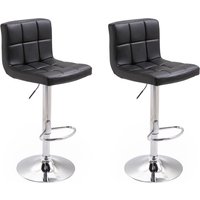 2er Set Barhocker schwarz mike von HAPPY GARDEN