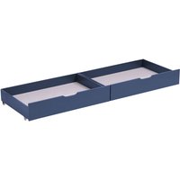2er-Set dunkelblau Aufbewahrungsschubladen für das Bett 2er-Set dunkelblau Aufbewahrungsschubladen für das Bett von HAPPY GARDEN