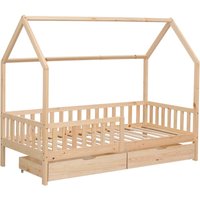 Happy Garden - Baumhausbett für Kinder 190x90cm aus Holz mit Schubladen marceau von HAPPY GARDEN