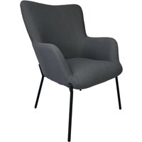 Happy Garden - Sessel mit grauem Schlaufenstoff eira von HAPPY GARDEN