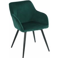 Vintage-Stuhl gisele grüner Samt Vintage-Stuhl gisele grüner Samt von HAPPY GARDEN
