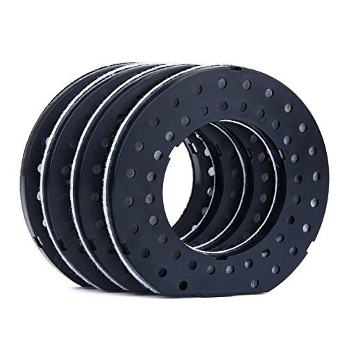HAPPY HACHI 4Pcs Wassernapf für Hunde Filter, Ersatz für schwimmende Haustier-Wassernapf-Ersatzteile 2 l große automatische Trinkwasser-Napffilter für Haustiere mit Aktivkohle (Kartusche) von HAPPY HACHI