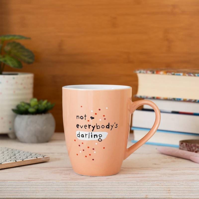 Becher »Not everybodys darling« von HAPPYLIFE