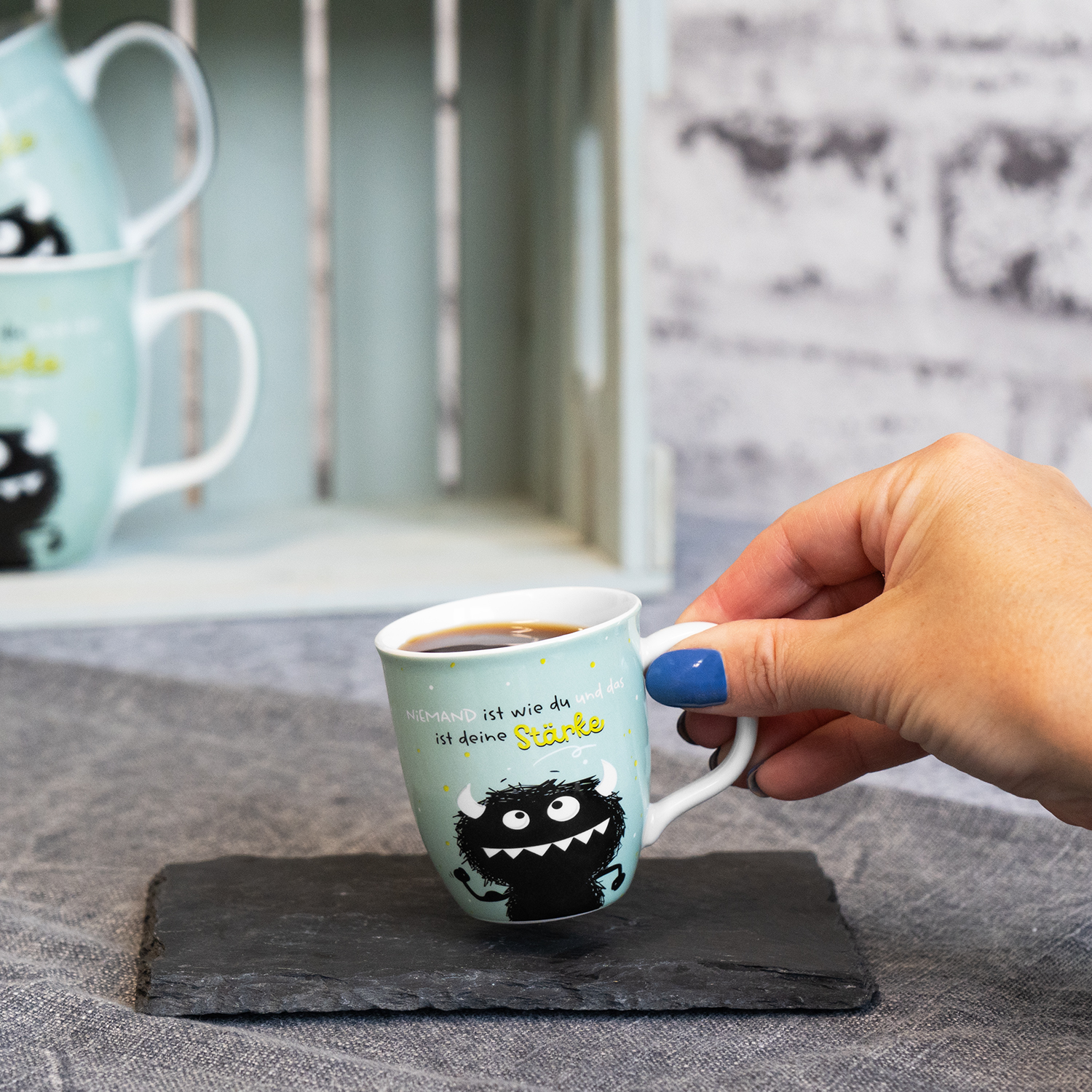 Espressotasse »Stärke« von HAPPYLIFE