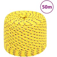 Maison Exclusive Bootsseil Gelb 8 mm 50 m Polypropylen Maison Exclusive Bootsseil Gelb 8 mm 50 m Polypropylen von HAPPYSHOPPING