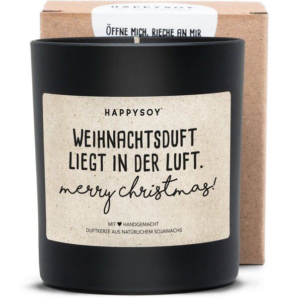 HAPPYSOY Weihnachtsduft liegt in der Luft!   Merry Christmas! von HAPPYSOY