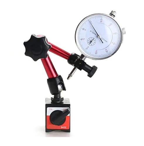 0-10mm 0,01mm Mikrometer Meter Auflösung Anzeige Messgerät Werkzeug Zifferblatt Basis Halterung(Gauge Stand) von HAPRSLIKG