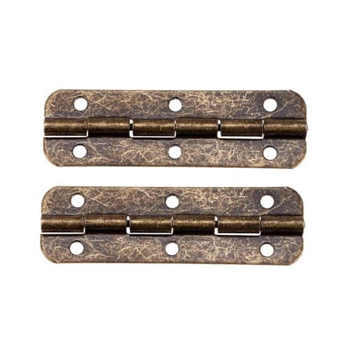 2er-Pack Türschrank langes Scharnier Zinklegierung Retro-Schmuckschrank Kleiderschrank Koffer Dekoration Möbelscharnier 51 * 16 mm 2er-Pack Türschrank langes Scharnier Zinklegierung Retro-Schmuckschrank Kleiderschrank Koffer Dekoration Möbelscharnier 51 * 16 mm von HAPRSLIKG