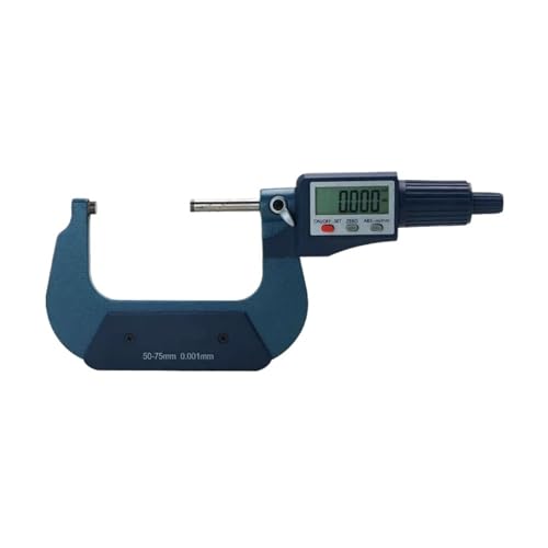 Digitales Mikrometer für den Außenbereich, 0-25/25-50/50-75/100 mm, elektronisches Mikrometer, Werkzeug mit Digitalanzeige 0,001 mm (50-75 mm) von HAPRSLIKG
