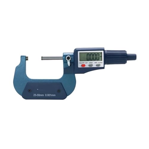 Digitales Mikrometer für den Außenbereich, elektronisches Mikrometer, 0-25/25-50/50-75/100 mm, Werkzeug mit Digitalanzeige (25-50 mm) von HAPRSLIKG