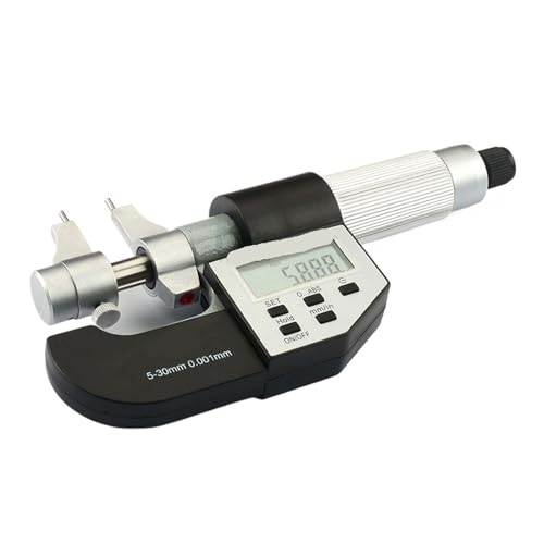 Digitales Mikrometer mit 5-30 mm Innendurchmesser, elektronische Digitalanzeige, metrisches Mikrometer, Hartmetall-Messwerkzeug von HAPRSLIKG