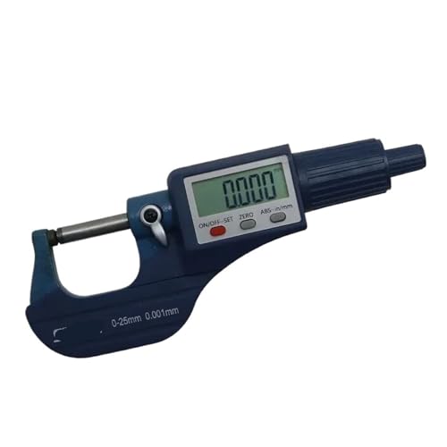 Einzelner runder Steuerrohr-Außendurchmesser-Mikrometer 0-25 mm Digitalanzeige-Mikrometer-Werkzeug von HAPRSLIKG