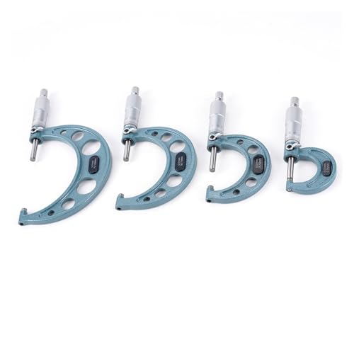 Externer Mikrometer für Maschinisten-Werkzeuge, 0-4 Zoll, 0-100 mm, 4 x 0,01 mm Präzisions-Karbid-Messinstrumente von HAPRSLIKG