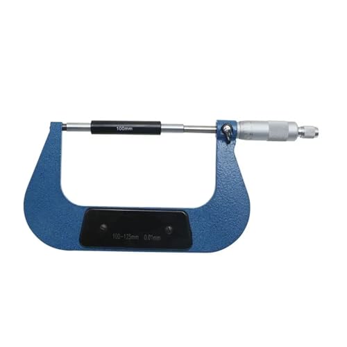 Hartmetall-Mikrometer 100–125 mm, 0,01 mm Außendurchmesser, Mikrometer-Messwerkzeug 5201–125 von HAPRSLIKG