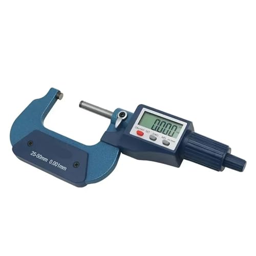 Mikrometer-Messgerät mit Digitalanzeige 25-50 mm Mikrometer-Kalibrierungswerkzeug mit elektronischer Digitalanzeige 0,001 mm von HAPRSLIKG