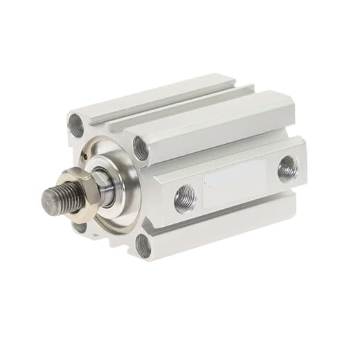 Zylinder SDA-B Außengewinde pneumatisch kompakt 32mm Bohrung bis 5 10 15 20 25 30 40 45 50mm Hub SDA32-5B(Stroke 15mm) von HAPRSLIKG