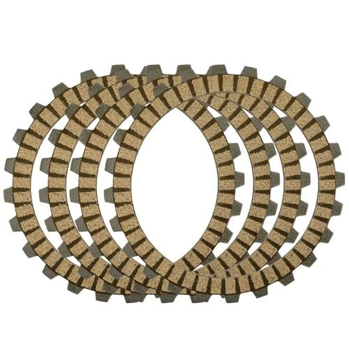 Kompatible Reibungskupplungsscheibenplatten Kompatibel mit CRF125F CRF125F CRF125F CRF125FB 2014 bis 2021 4-teiliges Motorrad von HAQBTATP