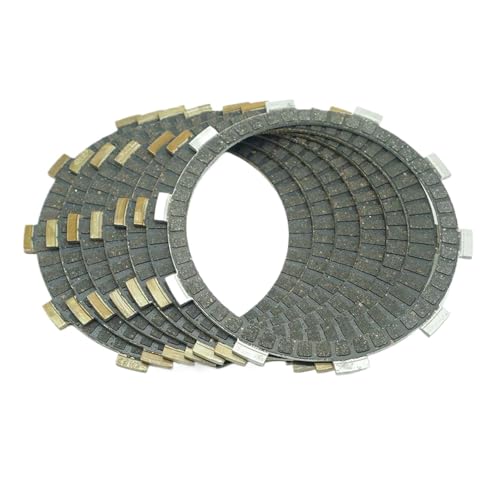 Kupplungs-Reibscheiben-Platten-Set, kompatibel mit VT600 VT600C VLX 1988–2007 Deluxe VT600CD 1993–2007 VT 600 Motorrad, Teil 7P von HAQBTATP