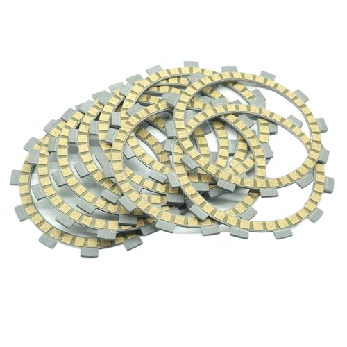 Kupplungssatz 9 Reibscheibenplatten kompatibel mit WR250F WR250F 2001–2021 YZ250F YZ250F 2001–2021 Motorrad von HAQBTATP