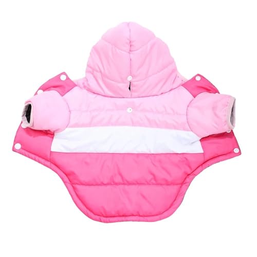 Warmes Fleece -Fleece wasserdichte Winddichte Hundemanteljacke Für Shiba Inu Pudel Pomeranian Bulldog Dachshund,A,XL Warmes Fleece -Fleece wasserdichte Winddichte Hundemanteljacke Für Shiba Inu Pudel Pomeranian Bulldog Dachshund,A,XL von HAQEPO