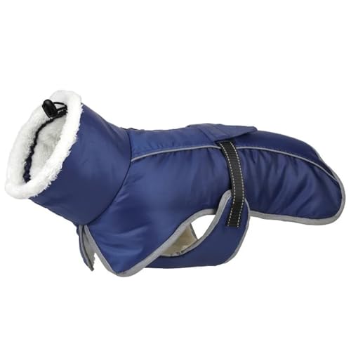 Winter Kaltdichtes Fleece Warm Warm Großer Hundejacke wasserdichte Reflektierende Labrador Bulldogge Greyhound Shiba Inu Schne Mantel,Blau,S Winter Kaltdichtes Fleece Warm Warm Großer Hundejacke wasserdichte Reflektierende Labrador Bulldogge Greyhound Shiba Inu Schne Mantel,Blau,S von HAQEPO