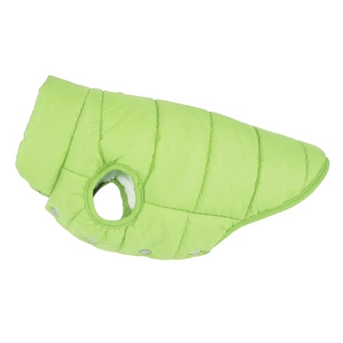 Winter Mit Wolle Baumwollfutter Kaltdicht Warm Hundeshundhund Im Freien wasserdichte Chihuahua Bulldog Welpe Kleidung Mantel,Grün,2XL Winter Mit Wolle Baumwollfutter Kaltdicht Warm Hundeshundhund Im Freien wasserdichte Chihuahua Bulldog Welpe Kleidung Mantel,Grün,2XL von HAQEPO
