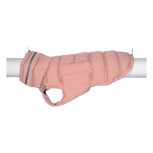 Winter Vlies Warmes Haustier -Down -Jacke wasserdichte Schneedes Windhund Whippet Labrador Bulldog Mantel,A,L von HAQEPO