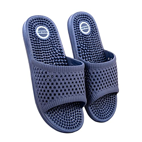 Hausschuhe Fußmassage Hausschuhe Für Männer Frauen Reflexologie & Akupressur Massager Sandale Hausschuhe Für Herren Open Toe Dusche Hausschuhe Home Schuhe Spa Pool Schlafzimmer von HAQMG