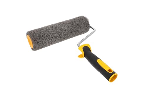 HARDY WORKING TOOLS Roller für Spachtelmassen 18 cm mit Griff - Rollspachtel-Walze Putzwalze - Spezialwalze für Spachtelmasse - zum Auftragen von Spachtelmasse und Rollputz von HARDY WORKING TOOLS