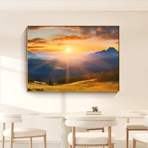 Dekorative Abdeckung Schalttafeln, Stromkasten Dekor Landschaftsmalerei, Flip-Cover Dekoratives Bild Verteilerkastens Gemälde Ausblenden, Heimdekoration(Gold 4,50 * 40cm/19.7 * 15.7in) von HARELA